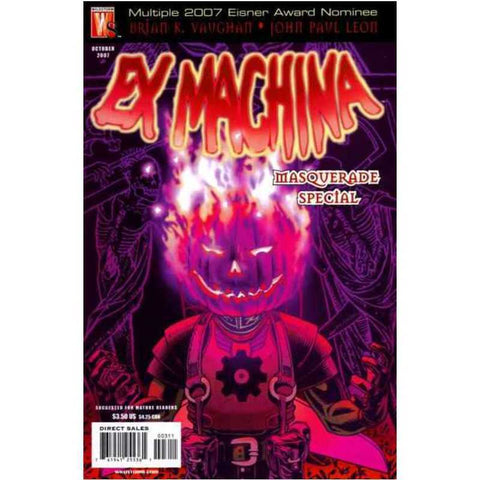 Ex Machina Masquerade Special #1 - Wildstorm - 2007