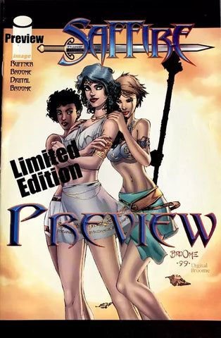 Saffire: Limited Edition Preview - Image Comics - 2000