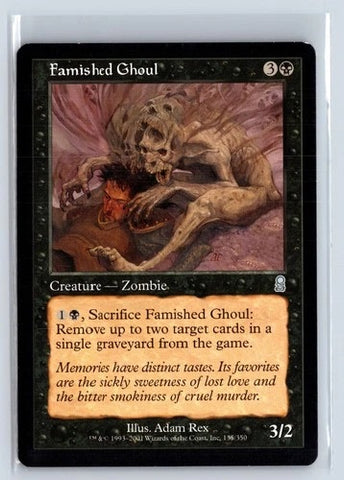 "Famished Ghoul" - Magic The Gathering Card - Odyssey