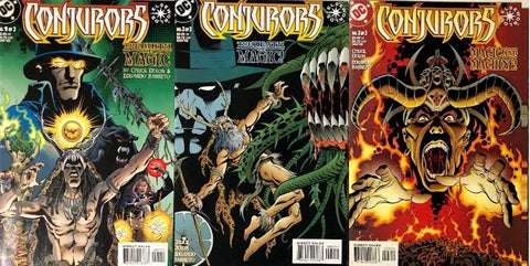 Conjurors #1 2 3 (SET) - DC Comics - 1999
