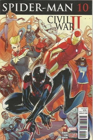 Spider-Man #10 - Marvel Comics - 2016