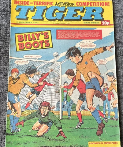 Tiger British Comic LOT A7 (5x Comics) - IPC Magazines - 1983