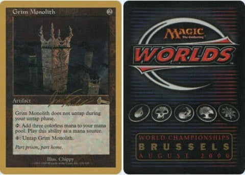"Grim Monolith" - Magic The Gathering - Brussels 2000