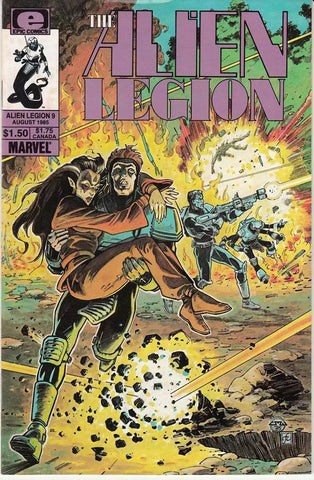 Alien Legion #9 - Marvel/Epic Comics - 1985