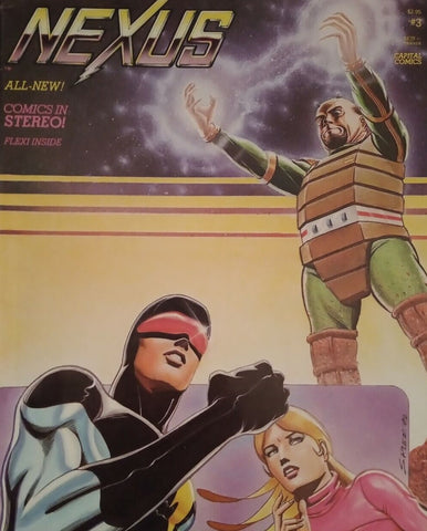 Nexus #3 - Capital Comics - 1981 - 3rd App. Nexus