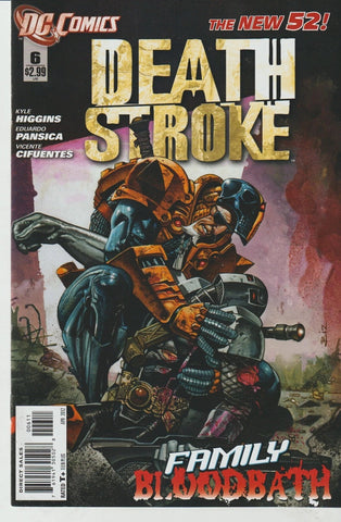 Deathstroke #6 - DC Comics - 2012