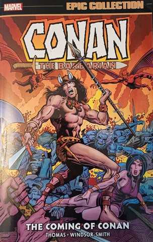 Conan the Barbarian "The Coming of Conan" Epic Collection - Marvel - 2020