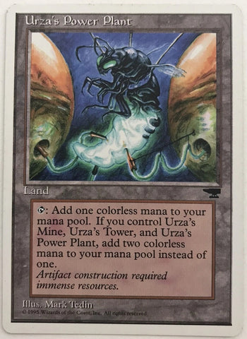 Urza's Power Plant (Bug) - Magic The Gathering Card - Chronicles