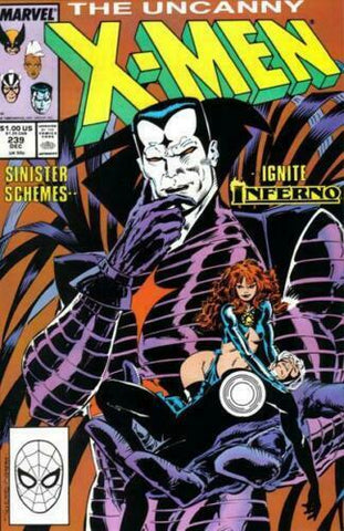 Uncanny X-Men #239 - Marvel Comics - 1988 - 1st Mr. Sinister