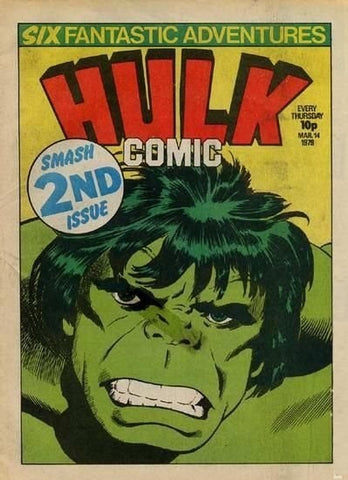 Hulk Comic #2 - Marvel Comics/British - 1979