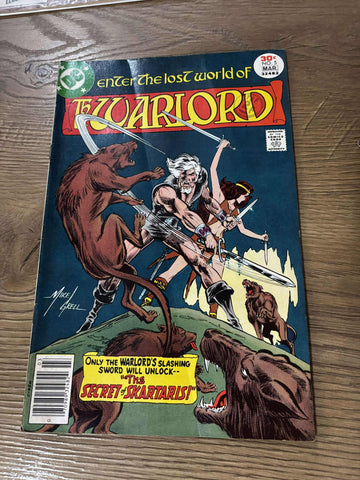 Warlord #5 - DC Comics - 1977