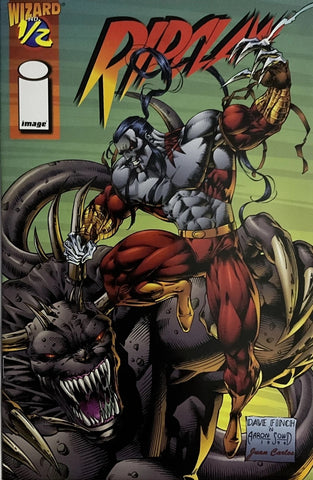 Wizard Presents: Ripclaw #1/2 - Image Comics - 1995 - Promo with C.O.A.