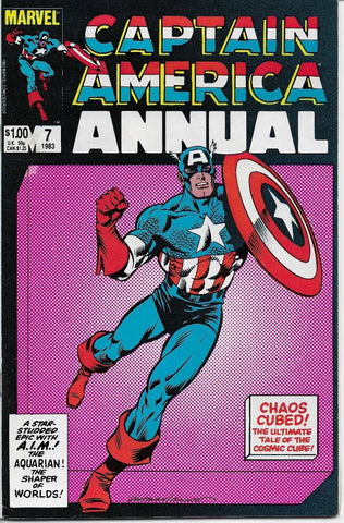 Captain Annual #7 - Marvel Comics - 1983