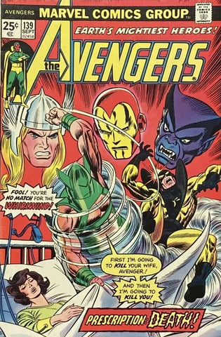 The Avengers #139 - Marvel Comics - 1975