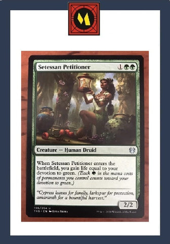 "Setessan Petitioner" - Magic The Gathering Card - THB