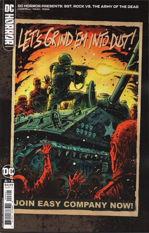 DC Horror: Sgt. Rock Vs. Army Of The Dead #6 - DC - 2023 - Variant