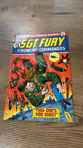 Sgt Fury #109 - Marvel Comics - 1973