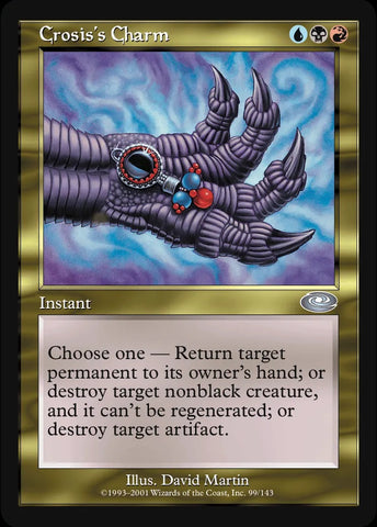 "Crosis's Charm"  x4 - Magic The Gathering - Planeshift - 4-Card Playset
