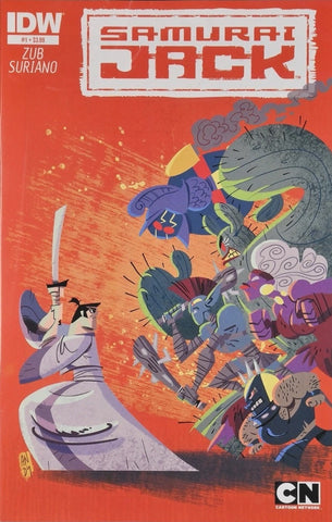 Samurai Jack #1 - IDW Comics - 2013