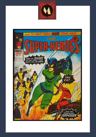 The Super-Heroes #31 - Marvel Comics / British - 1975