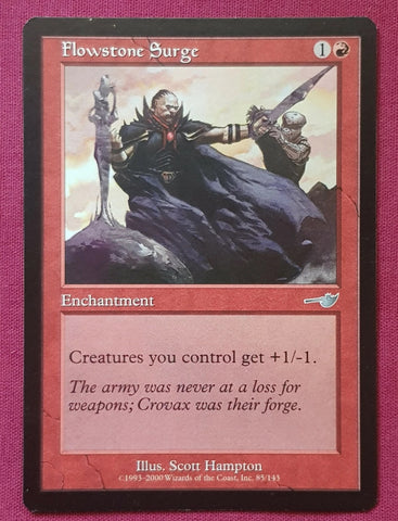 "Flowstone Surge" x4 - Magic The Gathering Card - Nemesis - 4-Card Playset
