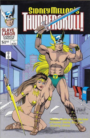 Sidney Mellon's Thunderskull! #1 - Slave Labor Graphics - 1989