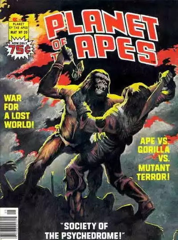 Planet of the Apes #20 - Curtis Magazines - 1976