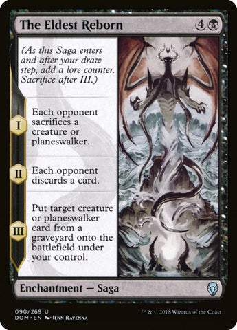 "The Eldest Reborn" - Magic The Gathering Card - Dominaria