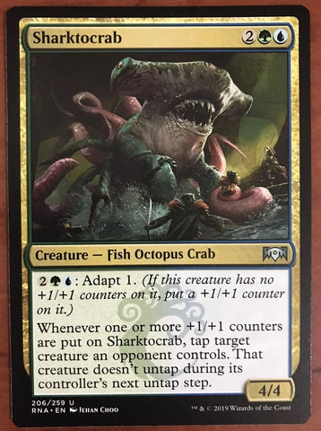 "Sharktocrab" - Magic The Gathering Card - Ravnica Allegiance