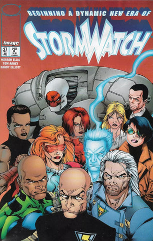 Stormwatch #37 - Image Comics - 1996 - 1st App. Jenny Sparks/Jack Hawksmoor