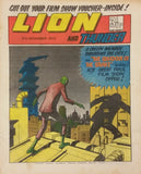 Lion And Thunder x4 - British Comic - 11th, 18th, 25th Nov & 2nd Dec 1972
