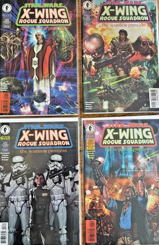 Star Wars: X-Wing: Warrior Princess #1-4 (SET) - Dark Horse - 1996