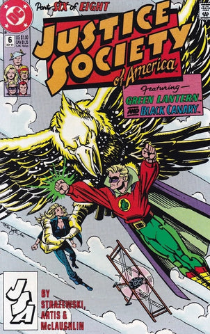 Justice Society of America #6 - DC Comics - 1991
