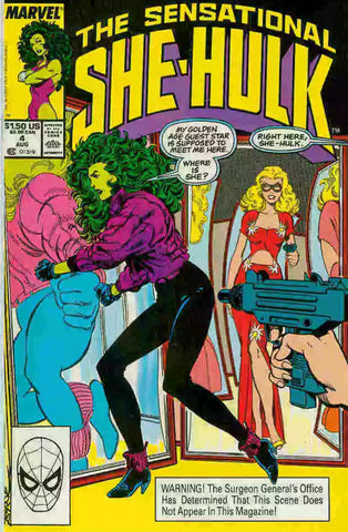 Sensational She-Hulk #4 - Marvel Comics - 1989