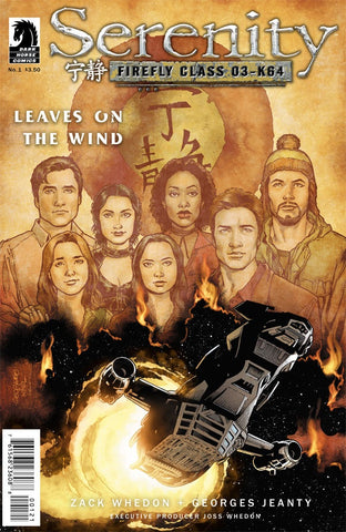 Serenity: Leaves on the Wind #1 - Dark Horse - 2014 - Cover B