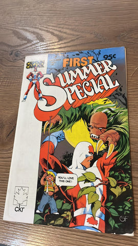 Captain Canuck first summer special - CKR Productions - 1980