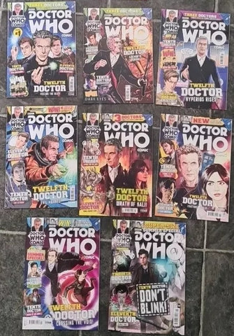 BBC Doctor Who Comic #1 - #8 (8x Magazines) - Titan Comics - 2015
