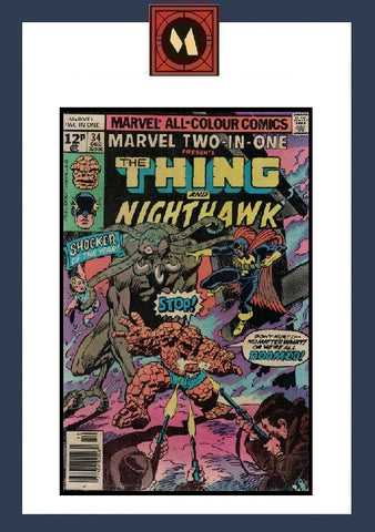 Marvel Two-In-One #34 - Marvel Comics - 1977