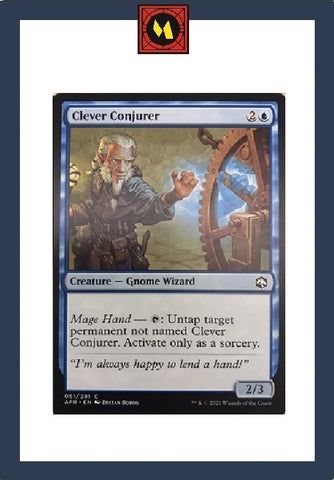 "Clever Conjurer" x4 - Magic The Gathering Card - AFR - 4-Cards