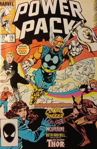 Power Pack #19 - Marvel Comics - 1985