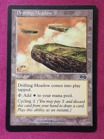 "Drifting Meadow" x4 - Magic The Gathering - Urza's Saga - 4-Card Playset