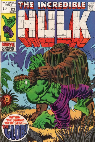 Incredible Hulk #121 - Marvel Comics - 1969 - 1st App. of Glob