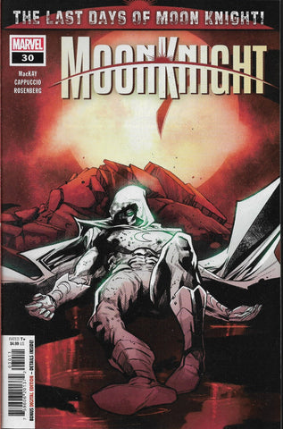 Moon Knight #30 - Marvel Comics - 2024 - Death of Moon Knight