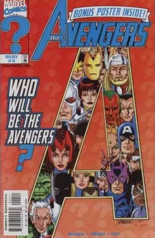 Avengers #4 - Marvel Comics - 1998