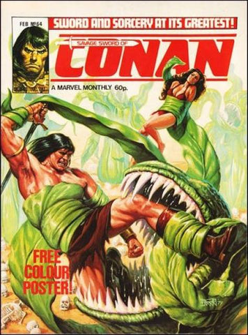 Savage Sword Of Conan #64 - Marvel - 1983