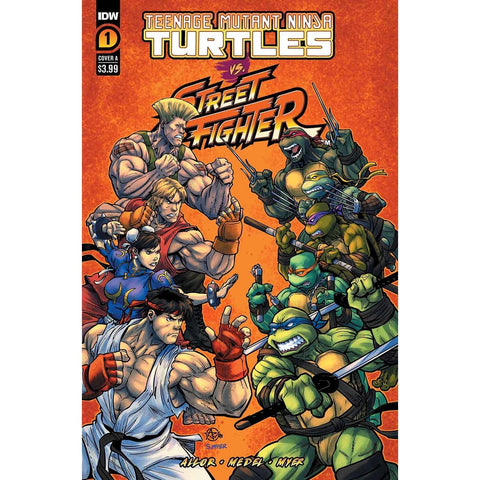 Teenage Mutant Ninja Turtles Vs. Street Fighter #1 - IDW Comics - 2023