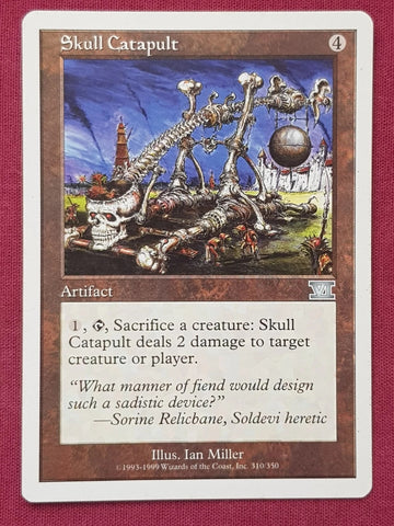 "Skull Catapult" x4 - Magic The Gathering Card - 6th Edition - 4-Card Playset