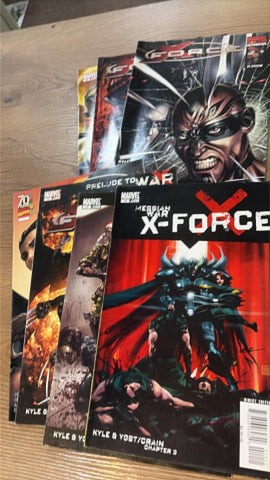 X-Force #8-14 - Marvel Comics - 2009 (7x Comic Run)