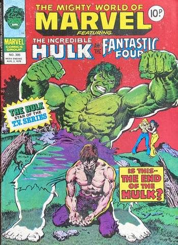 Mighty World of Marvel #305 - Marvel / British - 1978