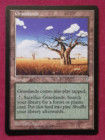 "Grasslands" - Magic The Gathering Card - Mirage
